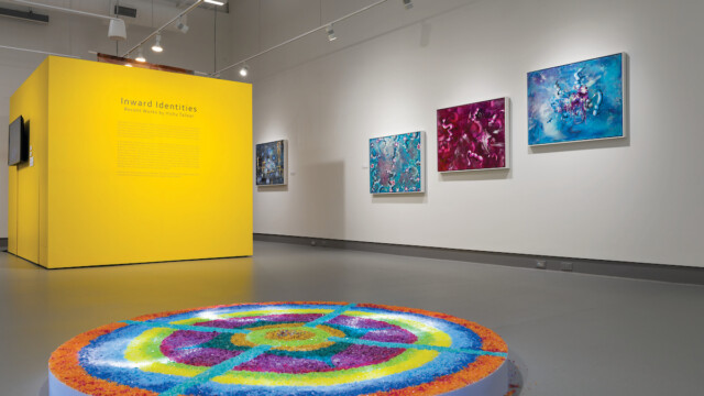Inward Identities: Recent Works by Vicky Talwar | Latcham Art Centre 2021 | Image courtesy of Dennis Hristovski