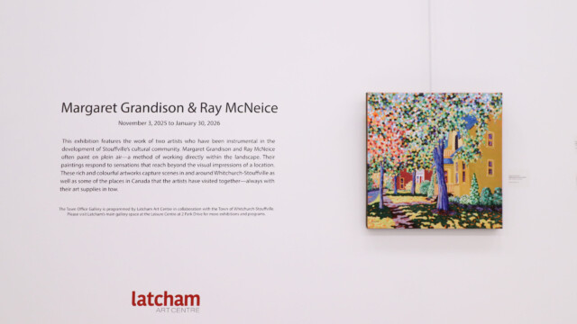 Latcham Art Centre 2025 | Margaret Grandison & Ray McNeice. Latcham Art Centre 2025 | Margaret Grandison & Ray McNeice.