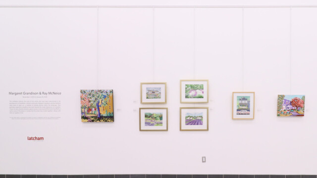 Latcham Art Centre 2025 | Margaret Grandison & Ray McNeice. Latcham Art Centre 2025 | Margaret Grandison & Ray McNeice.