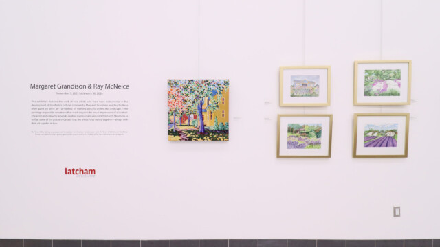 Latcham Art Centre 2025 | Margaret Grandison & Ray McNeice. Latcham Art Centre 2025 | Margaret Grandison & Ray McNeice.