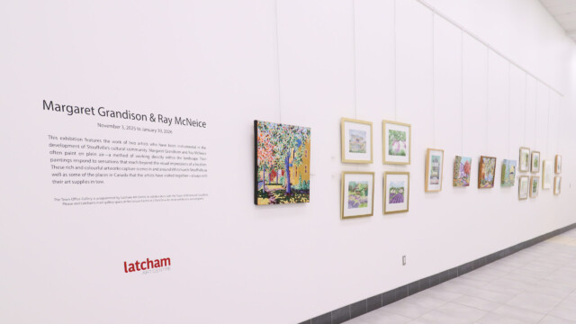 Latcham Art Centre 2025 | Margaret Grandison & Ray McNeice. Latcham Art Centre 2025 | Margaret Grandison & Ray McNeice.